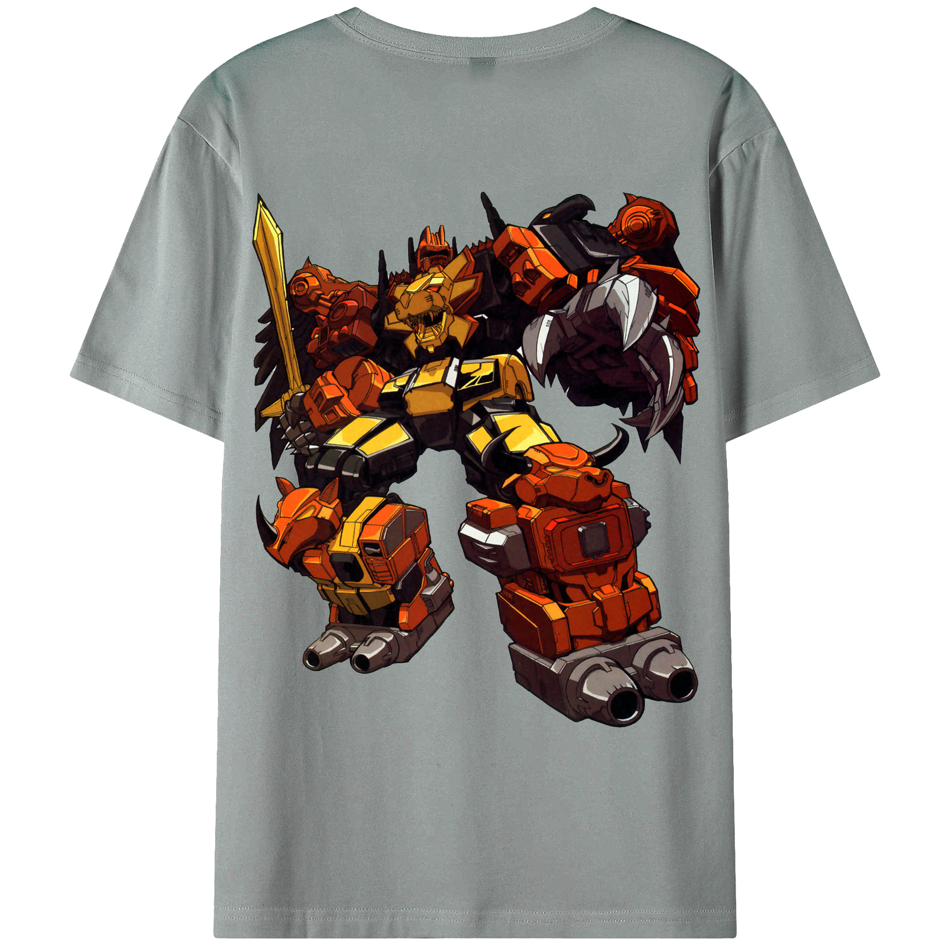 （画像用）  綿100％ メンズ半袖Tシャツ（バックプリント） 通気性